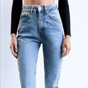 Zara mom fit jeans
